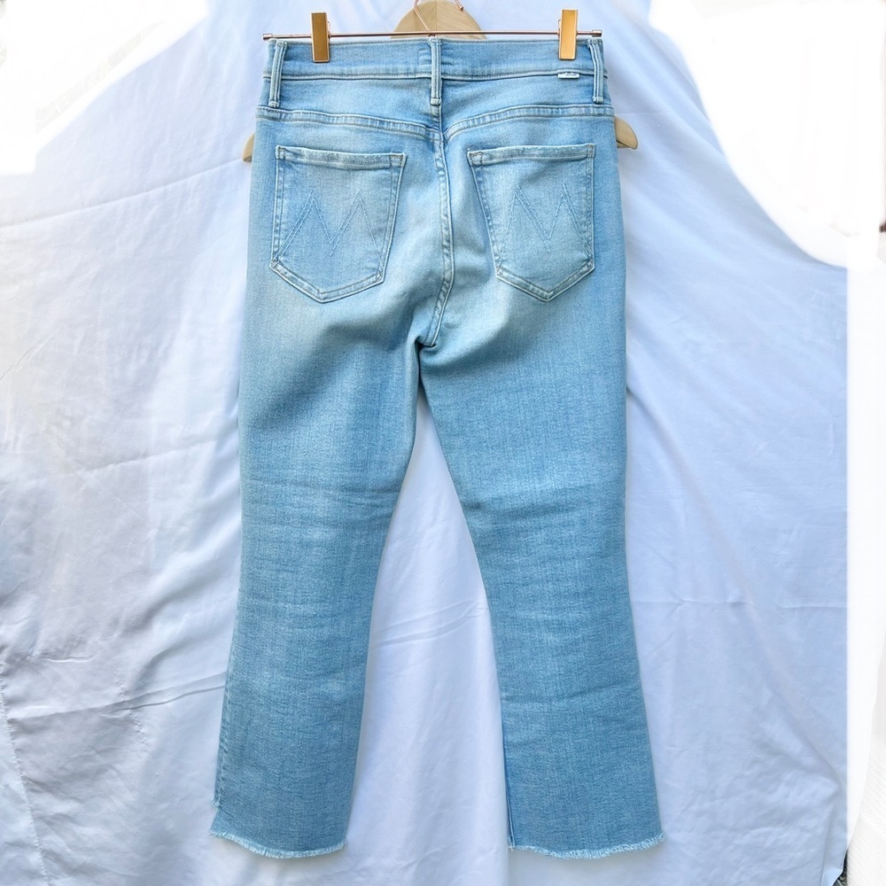 MOTHER | THE INSIDER CROP STEP FRAY IN LIMITED EDITION HIGH WAIST FRAYED SIZE 29 - Picture 10 of 10